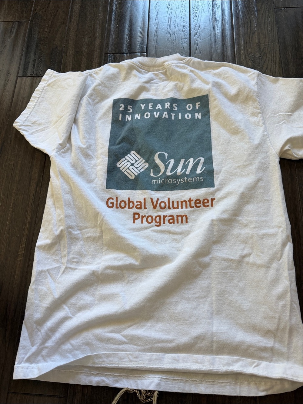 White Global Volunteer Program T-Shirt